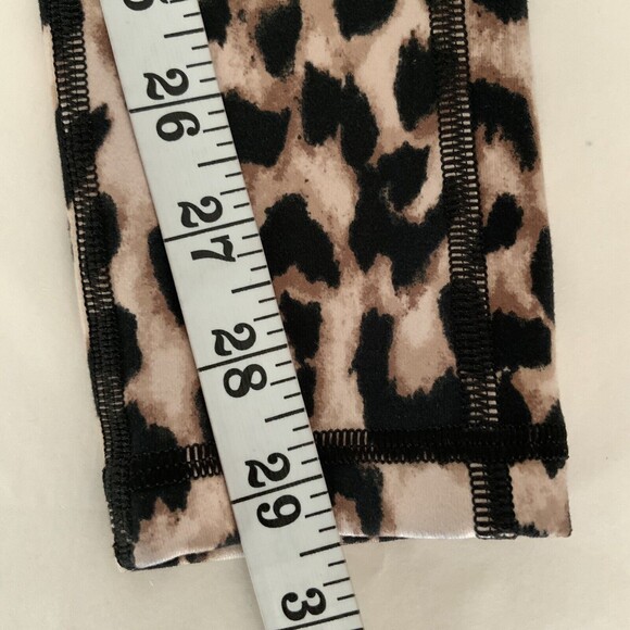 Victoria Secret Animal Print Full Length Leggings 2 - Picture 7 of 11